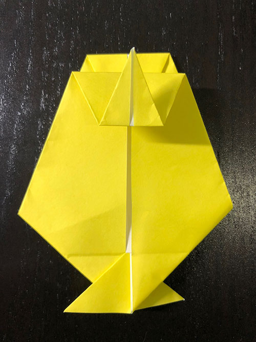 立体折り紙「クロサイ」の折り方