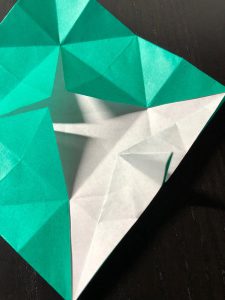 立体折り紙「カメ（赤ちゃん）」の折り方