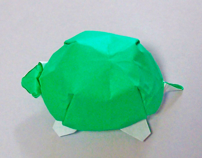亀 の 折り紙 簡単
